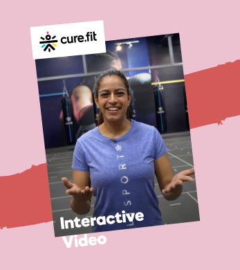 Curefit Interactive Video